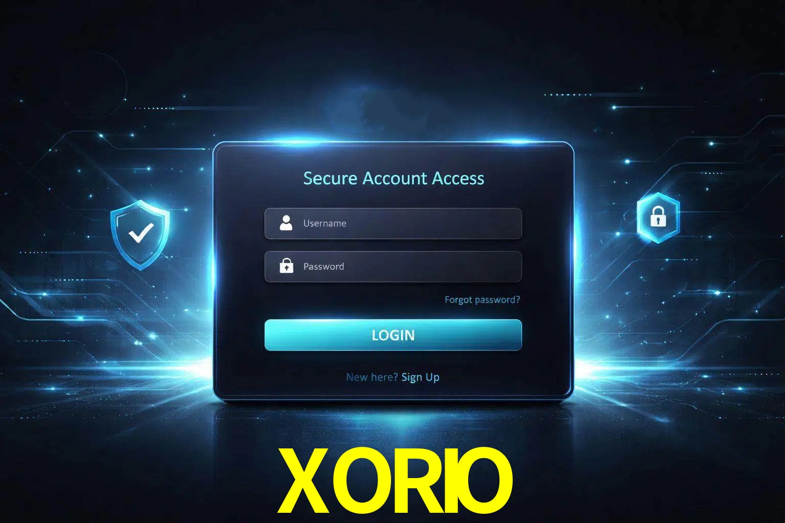 Pantalla de inicio de sesión de cuenta XORIO para usuarios en México